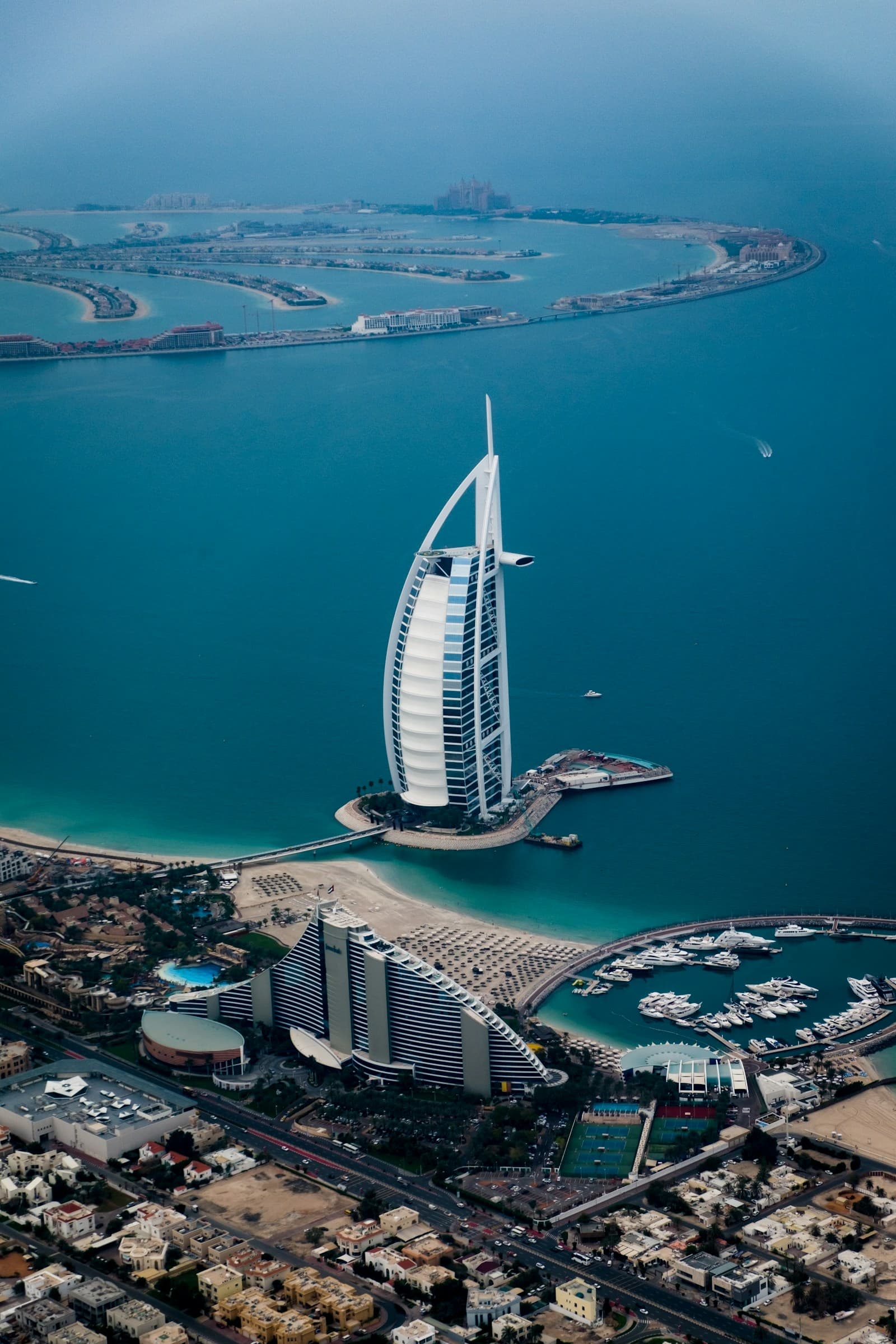 Dubai skyline at night